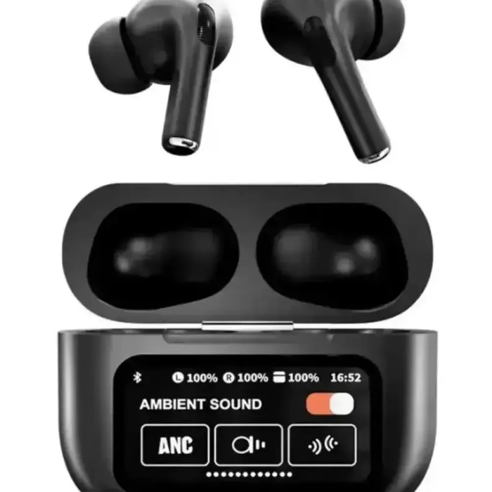 ANC Earbuds Touch Screen Display