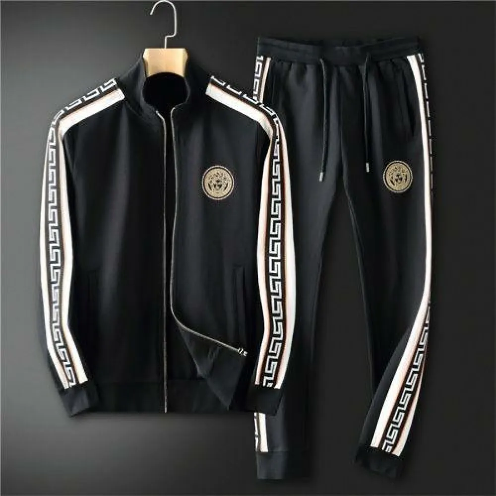 Stylish Premium Cotton Tracksuit Casual Long Sleeve And Trouser Set For Men - 10