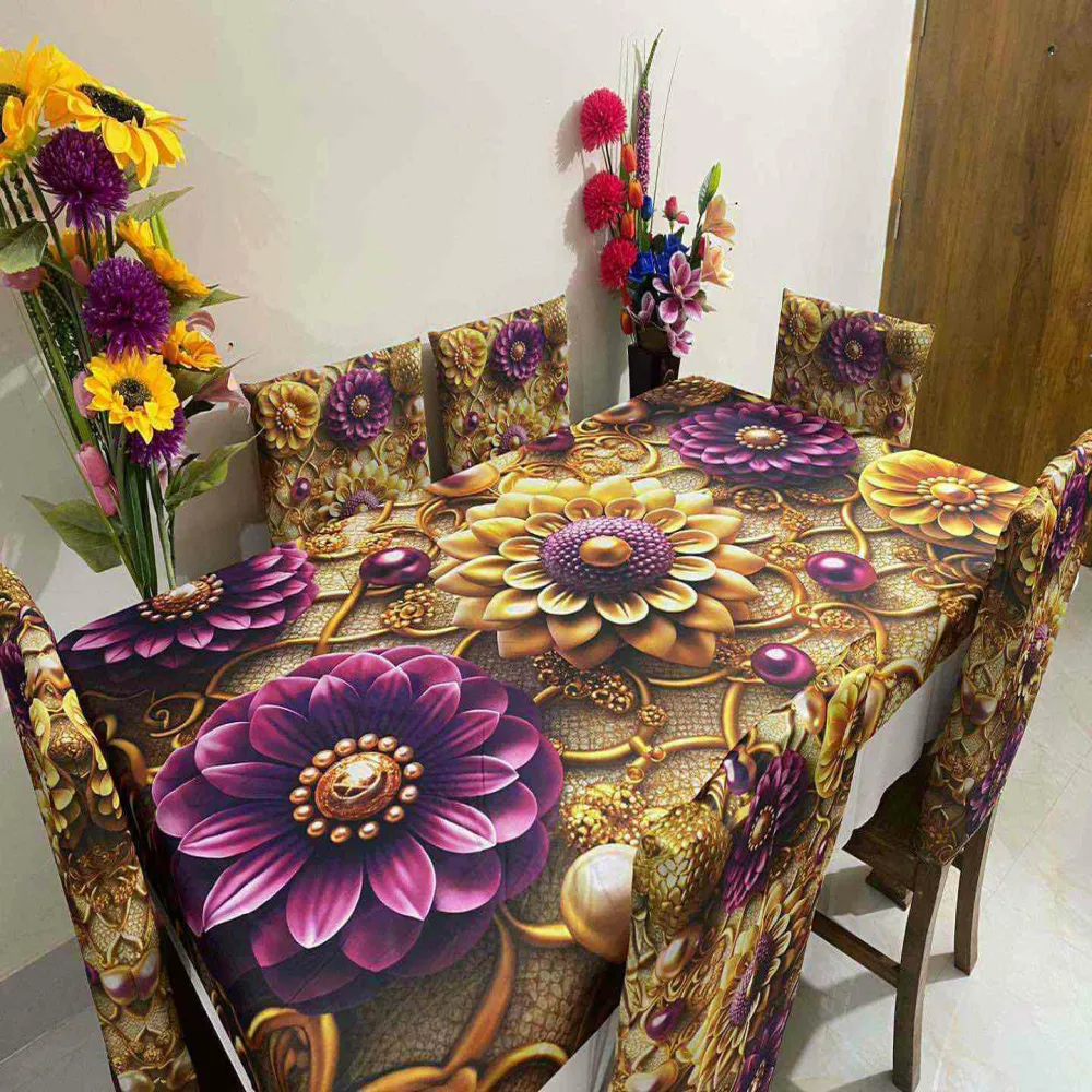 Digital print table set