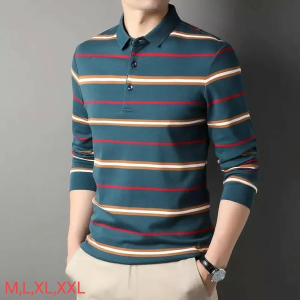 China Luxury Full Sleeve Polo Shirt-sl